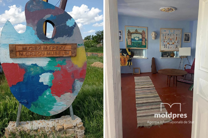 РЕПОРТАЖ МОЛДПРЕС/ Открылся первый музей художника Михая Греку в Украине. 