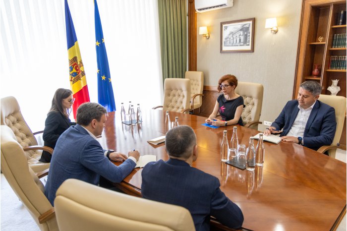 Премьер-министр встретился с постоянным представителем ПРООН в Молдове