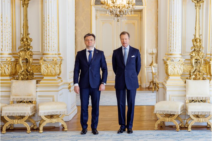 Премьер Республики Молдова провел дискуссию с великим герцогом Люксембурга