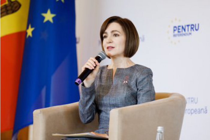 Președinta Maia Sandu, la Forumul Tinerilor: Planul nostru este de a construi o Moldovă cu adevărat bună pentru toți tinerii, dar avem nevoie de ajutorul vostru”