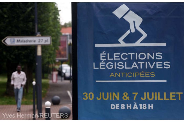 Alegeri legislative în Franța // Participarea la primul tur, estimată la 67,5%