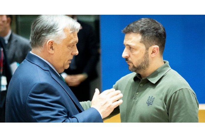 Prim-ministrul ungar Viktor Orban a sosit la Kiev pentru discuţii cu preşedintele ucrainean Volodimir Zelenski