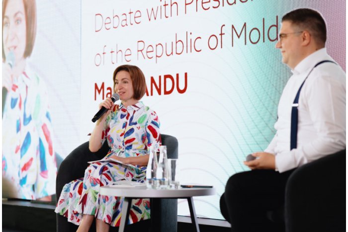 Președinta Maia Sandu, la „Forumul femeilor din Moldova 2024”: „Să fim generația de femei care aduce Uniunea Europeană în Moldova”