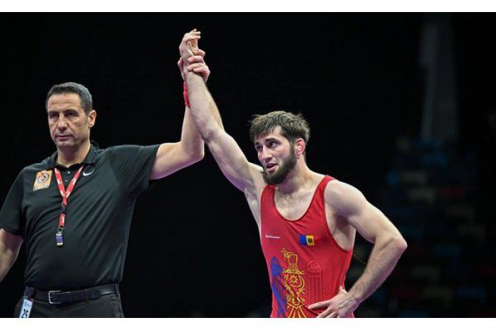 Luptătorul de stil liber Maxim Saculțan va reprezenta Republica Moldova la Jocurile Olimpice de la Paris
