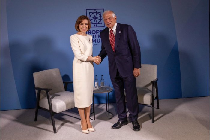 Josep Borrell la întrevedere cu Maia Sandu: „Reformele ambițioase ale Moldovei au condus la lansarea negocierilor de aderare la UE”