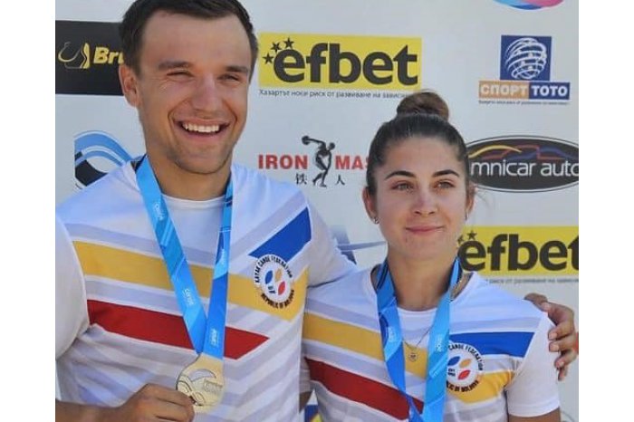 Doi canotori moldoveni au cucerit medalia de argint la Campionatul Mondial de canoe