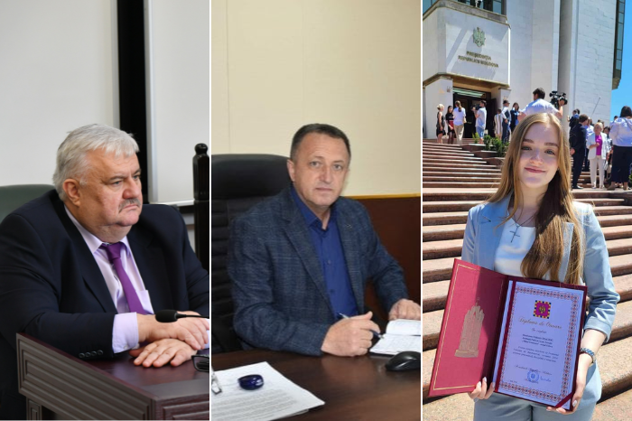 REFERENDUM 2024 // „Parcursul european al R. Moldova nu mai poate fi stăvilit”. Rectorul USM, Igor Șarov, absolventa cu zece pe linie la BAC, Valeria Diacioc și primarul de Mașcăuți, Valeriu Carțîn, spun „Da” la referendumul din 20 octombrie