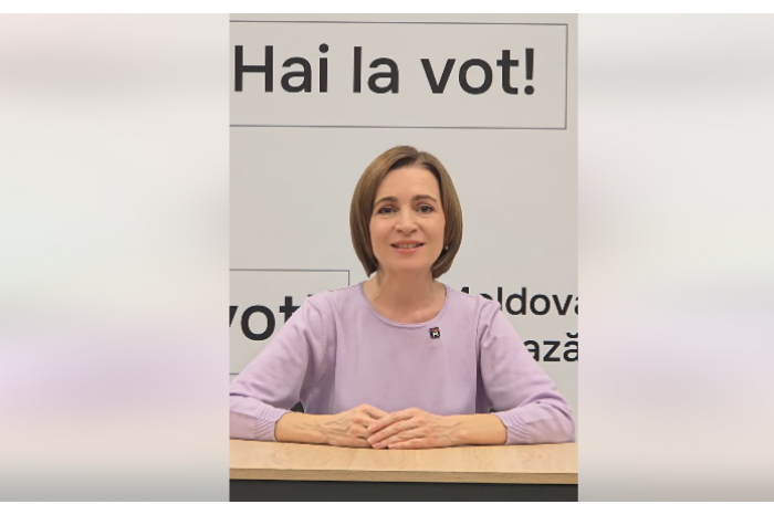 Candidate of Action and Solidarity Party for Moldovan president's office thanks voters for support 
 