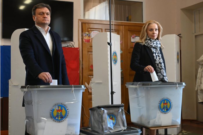 Moldovan PM says votes for peace, prosperity, vote to decide country's future 