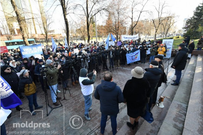 Moldovan speaker in front of education protesters: We will seek solutions for everyone