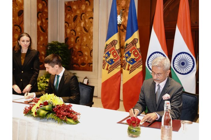 Moldova, India sign documents on migration, energy and diplomatic cooperation