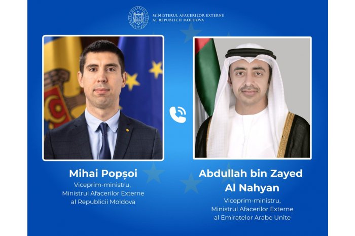 Moldovan, Emirati officials approach bilateral coo