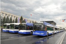 Twenty new trolley buses to move in Chisinau city'